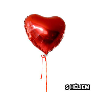 balonek srdce s heliem